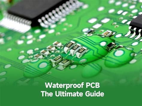 waterproofing spray electronics|Waterproof PCB: The Ultimate Guide Is Here .